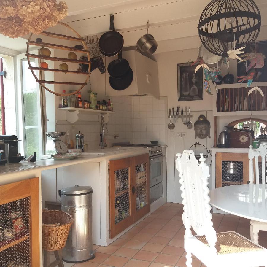 Maison 18Eme Siecle Le Moulinaud Eksteriør bilde